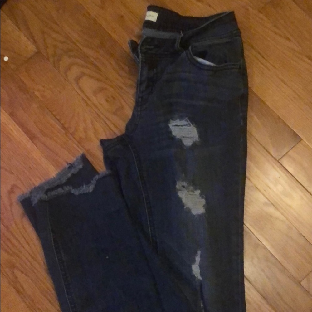 Cute distressed denim